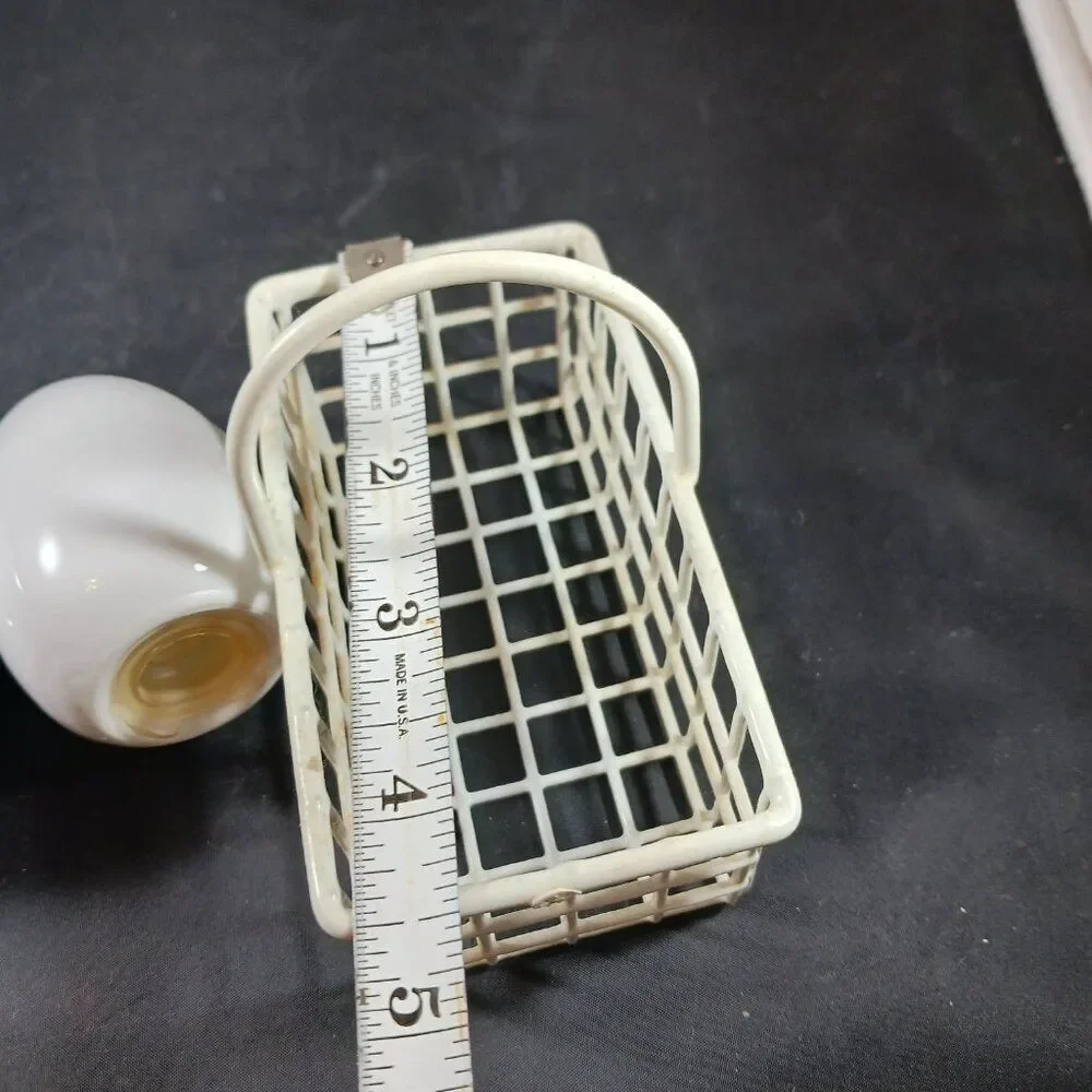 Vintage Egg in Basket Salt and Pepper